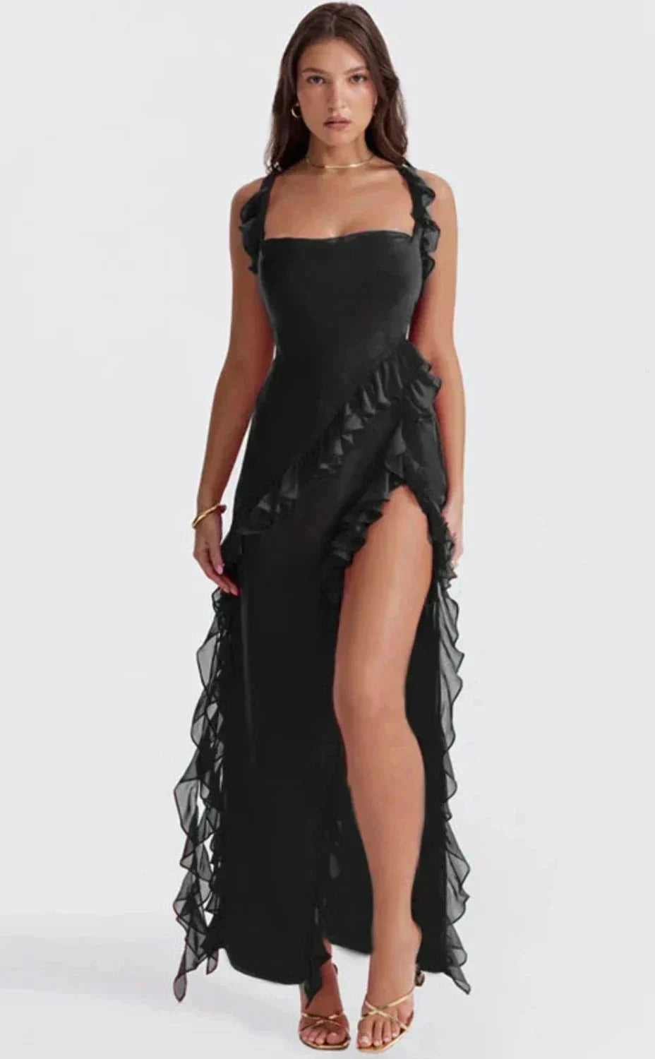 ALESSIA™ | Maxi Dress with a Slit